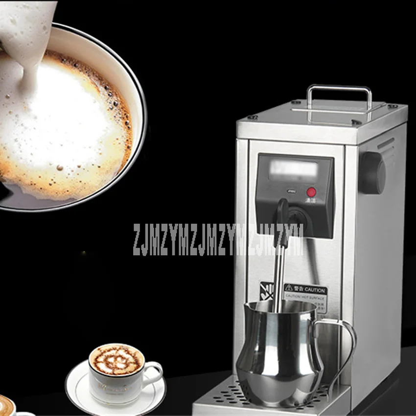 

220V / 1450W steam milk machine business MS-130D2/MS-130T professional double hole pump embossed coffee milk machine