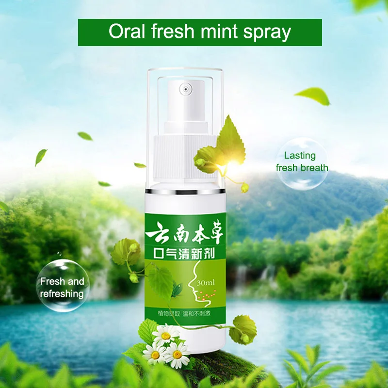 Освежитель воздуха с ароматом мяты 30 мл|Отбеливание зубов| |
