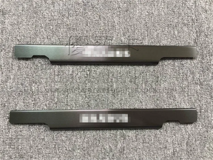 G класс w463 черные дверные пороги с B стиль светодиодный свет для G63 G65 G500 G350 Авто дверные пороги Добро пожаловать педаль черный планки для G63
