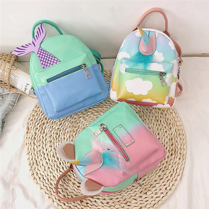 Модный женский рюкзак из искусственной кожи дорожная сумка через плечо для