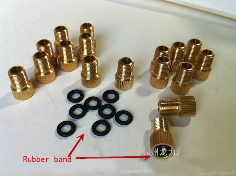 10Pcs/set Copper Presta to Schrader Valve Adapter Converter Road Bike Bicycle Cycle Pump Tube | Автомобили и мотоциклы