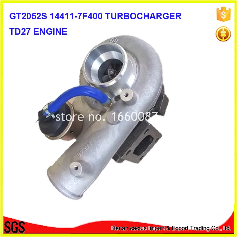Турбина TB25 supercharger 452162 5001S 0001 14411 7F400 TD27TI турбокомпрессор турбо ffor