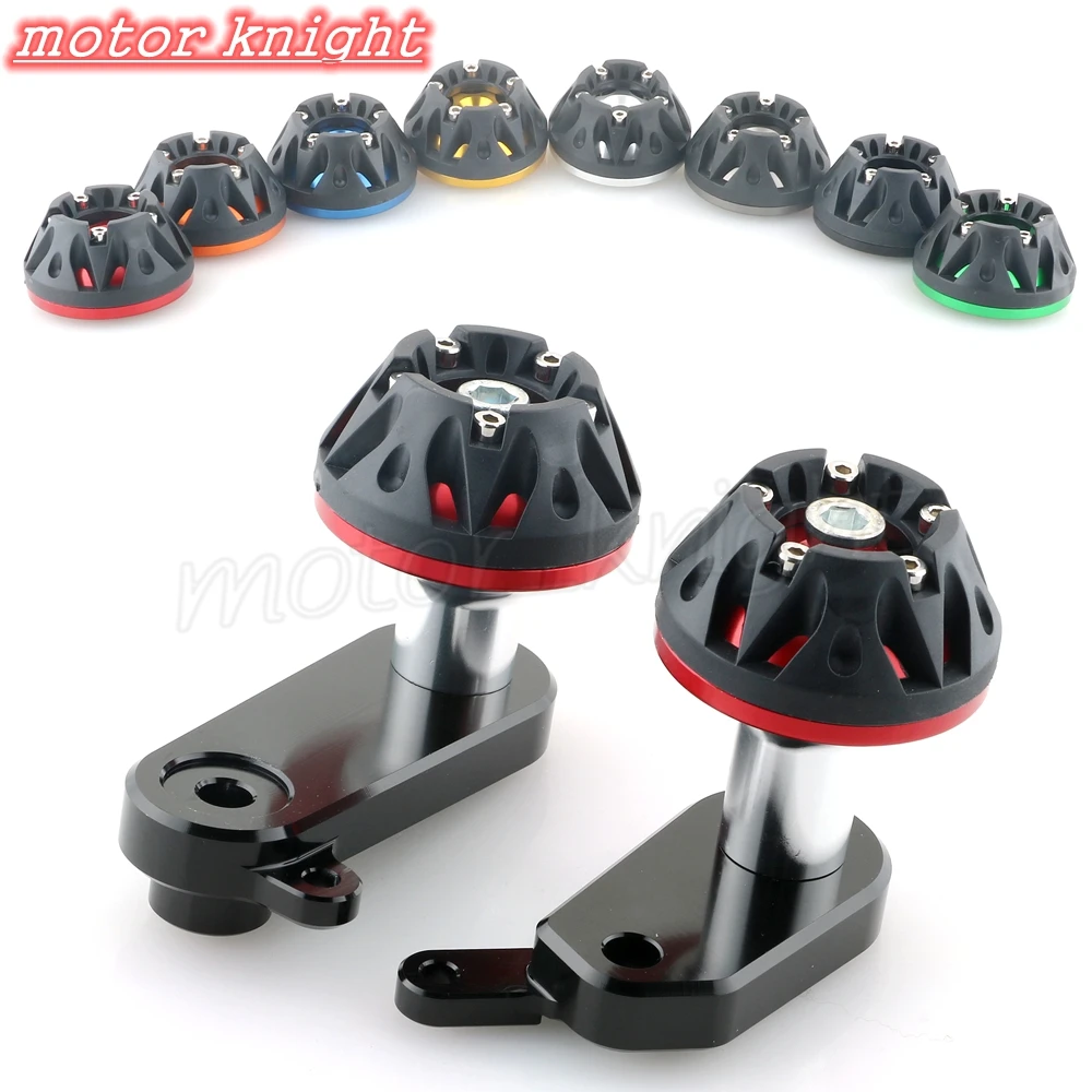 CNC рамка Ползунки Краш колодки протектор для Kawasaki Ninja ZX6R 2009 2013 ZX636 2010 2011 2012 2013|crash