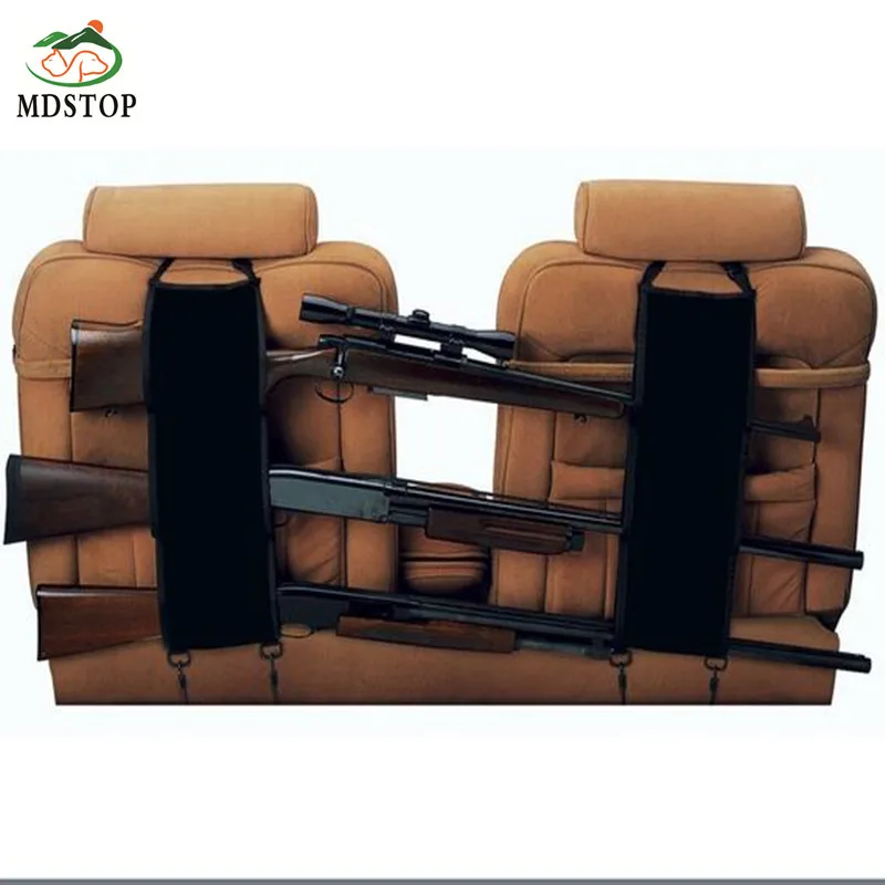 Автомобильный держатель на заднее сиденье ремень может держать 3 винтовки