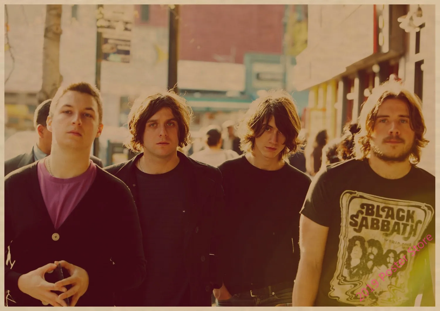 Rock band Arctic Monkeys Kraft Paper Posters Wall Home Bar Posters Home Decor Gift 03