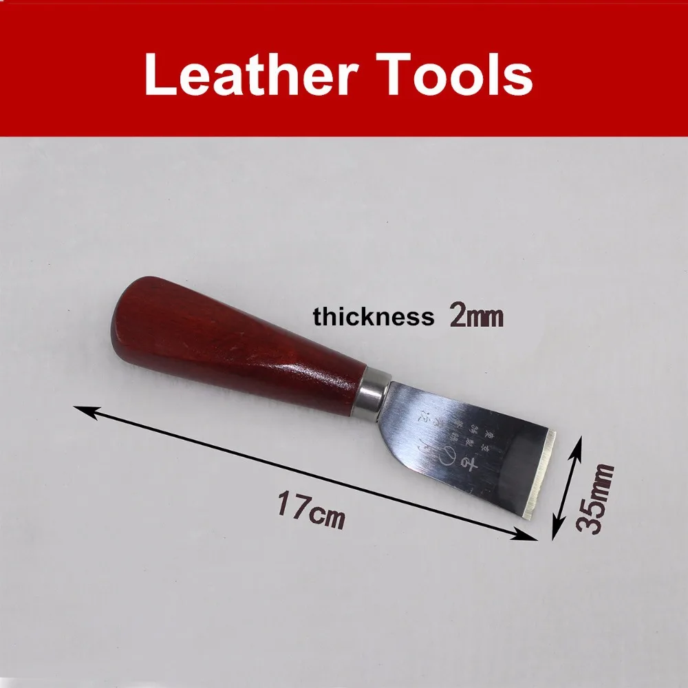 Нож для резки кожи из нержавеющей стали ручной работы Инструменты кожаных тканей
