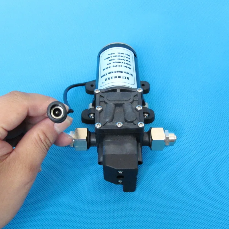24V DC 100W fog/spray/misting spraying pesticide farm greenhouse garden irrigation use high pressure micro diaphragm water pump |