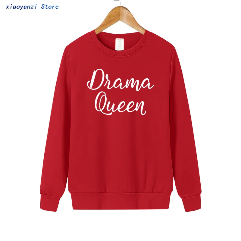 2021 Новое поступление модных женских сапог бренд уличной моды Drama Queen печати кофты