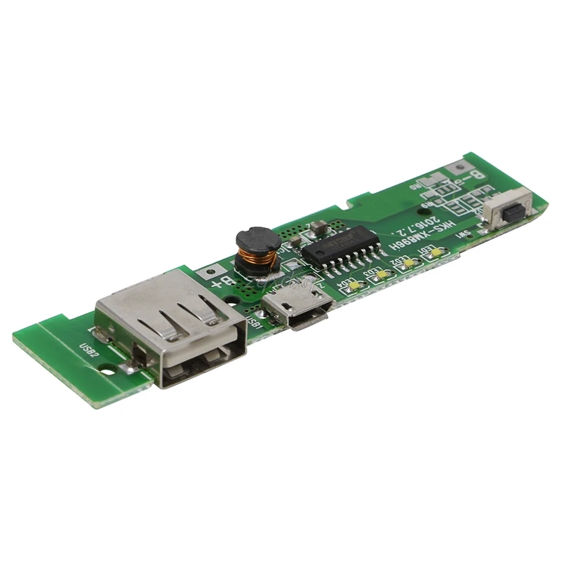 USB 5 в 2 а банк питания для мобильного телефона зарядное устройство Модуль платы