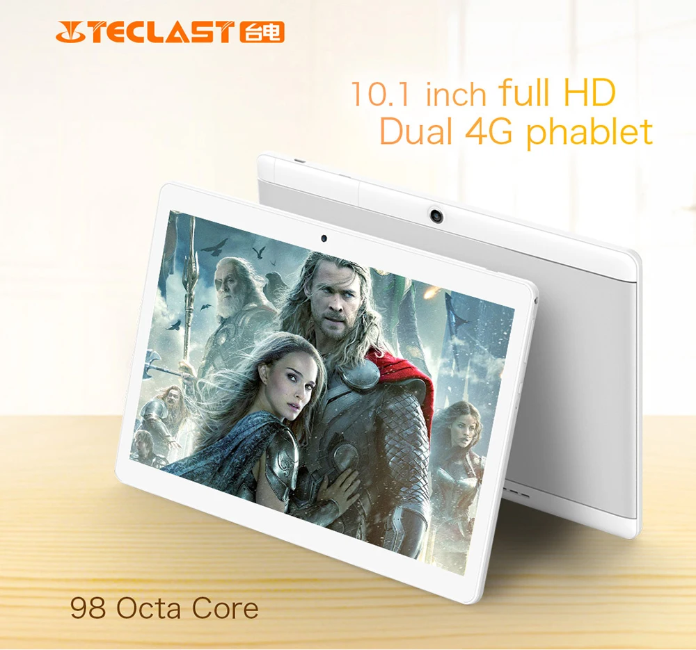 Teclast 98 таблеток Octa Core 10.1 дюймов планшетный ПК Android 6.0 mt6753 1.5 ГГц mali-t720mp3 нетбука 2 ГБ