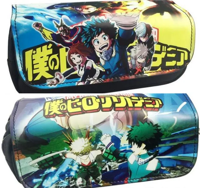 Чехол для карандашей My Hero моя геройская Академия Izuku Midoriya супер большая емкость