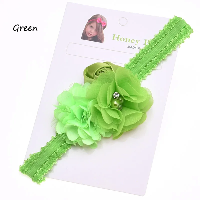 1 шт. потертая шикарная повязка на голову цветочная розетка головные повязки