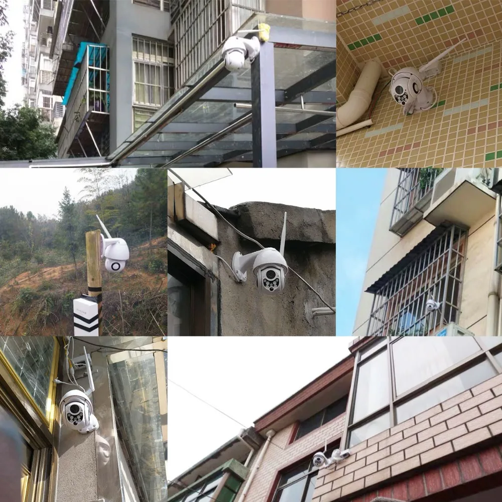 

BESDER 1080P PTZ Speed Dome IP Camera Outdoor Waterproof IP66 WiFi Security Camera 4X Digital Zoom Two Way Audio App YCC365