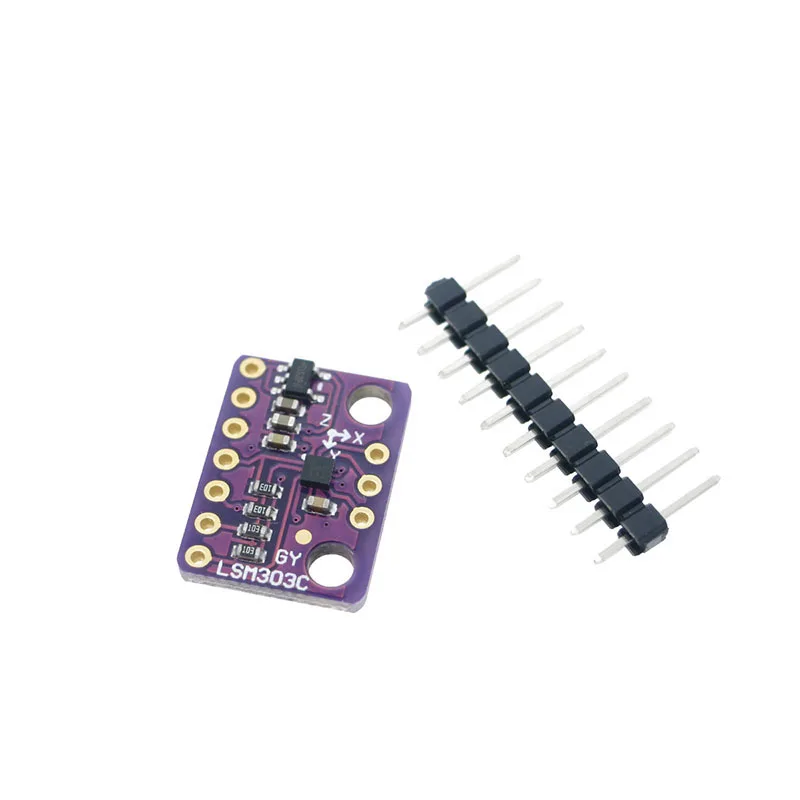 6 градусов Freedom Breakout LIS3MDL магнитометр LSM303C GY-LSM303C модуль ускорения для Arduino |