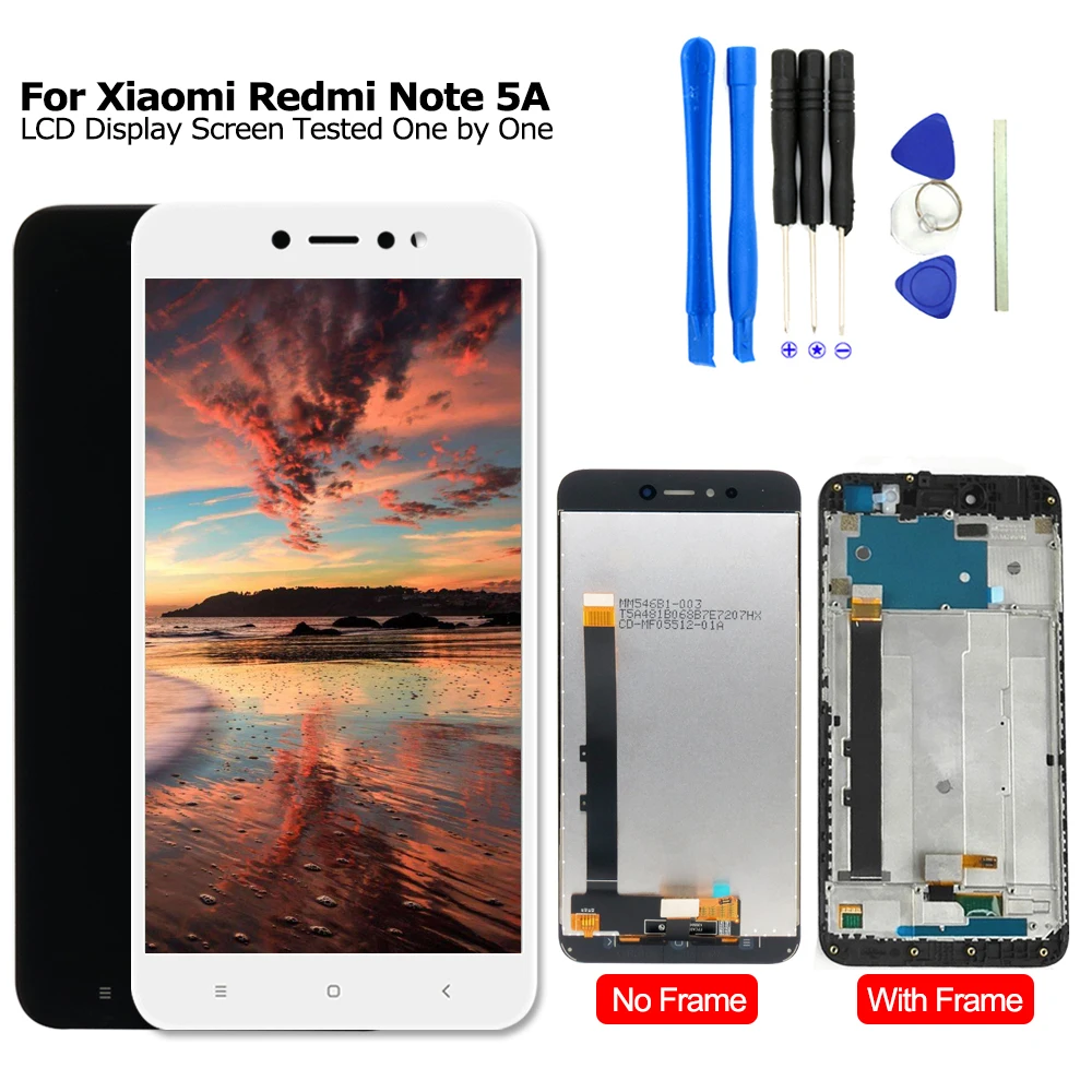 ЖК дисплей для Xiaomi Redmi Note 5A дигитайзер сенсорного экрана в сборе Prime Pro|Экраны