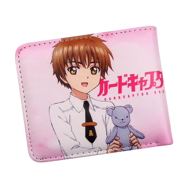 Cardcaptor sakura кошелек аниме девушка кошелек розовый с карманом для монет