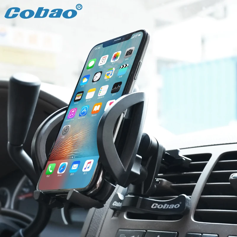 Универсальный автомобильный держатель для телефона Cobao подставка с