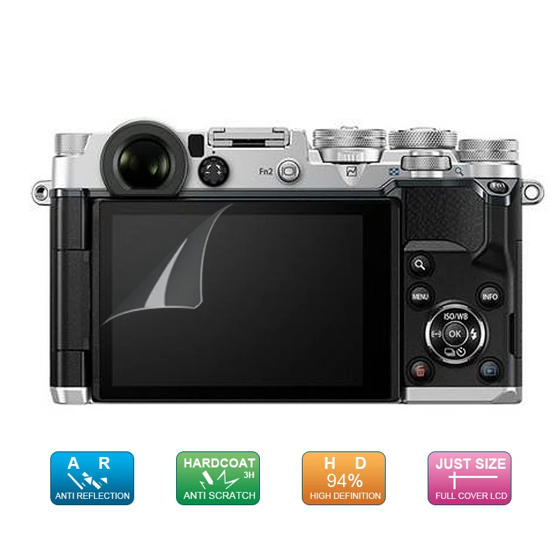 (6 шт. 3 упаковки) Защитная пленка для ЖК экрана защита дисплея Olympus PEN F / Stylus SP 100EE
