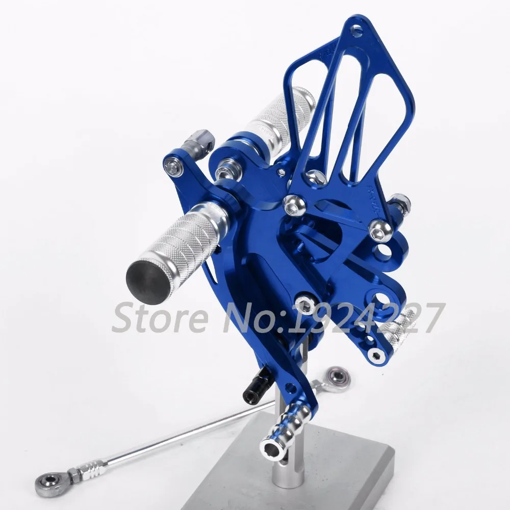CNC мотоциклетные подножки задние комплекты для Suzuki GSXR 1300 GSXR1300 Hayabusa 1999-2017 2007 2006 2005