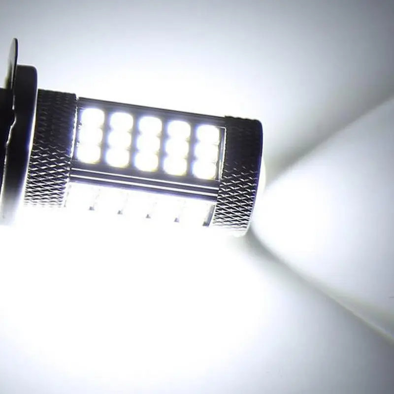 12 В H7 2835 63 SMD СВЕТОДИОДНЫЙ 6000K PX26D автомобильный проектор противотуманный