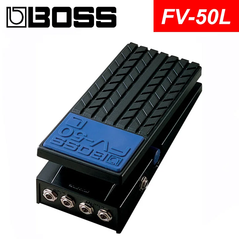 Boss FV-50H/FV-50L педаль громкости с высоким импедансом/набор педалей StereoVolume с медиаторами, сумкой, полировочной тканью и струнами - Цвет: FV-50L