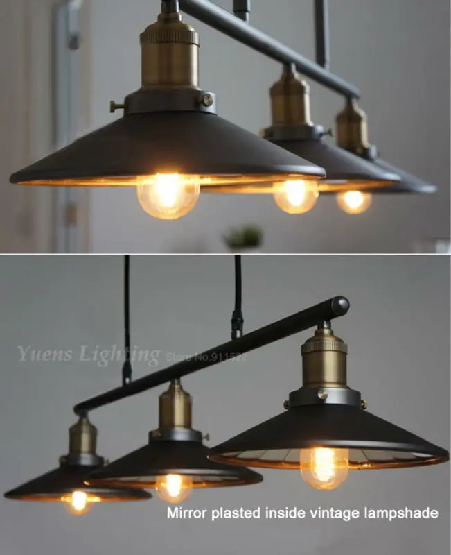 Винтажный подвесной светильник в стиле лофт s Железный потолочный для бара кухни