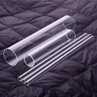5pcs high borosilicate glass tubeouter diameter 12mmfull length 270mmhigh temperature resistant glass tube