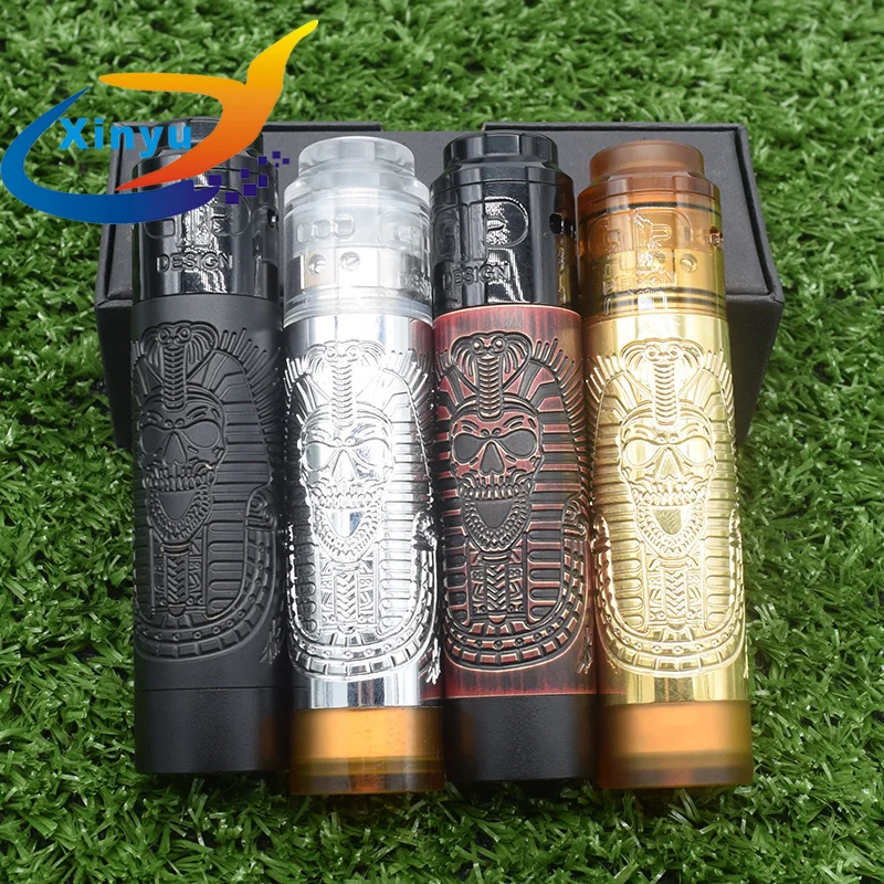 Фараон мех мод тонкий кусок с QP KALI RDA 18650 батарея 26 мм diamater механический испаритель