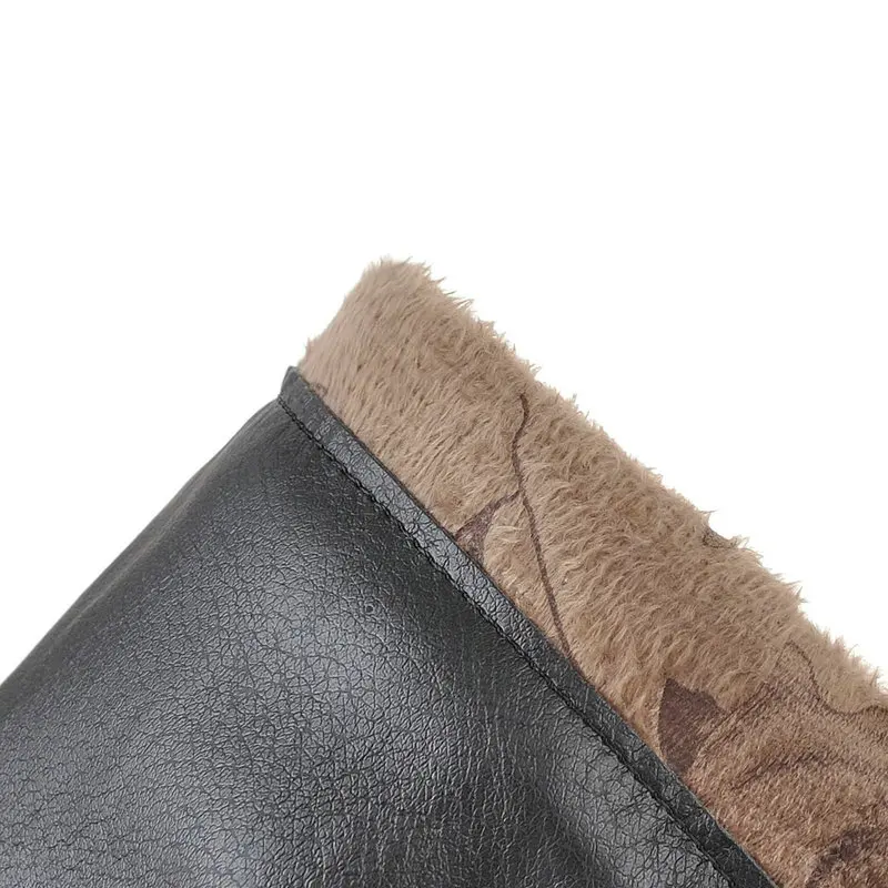 

Women Platform Over The Knee Boots Fashion Zipper Boots Sexy Thin High Heel Thigh Boots Fall Winter Round Toe Boots Black Red