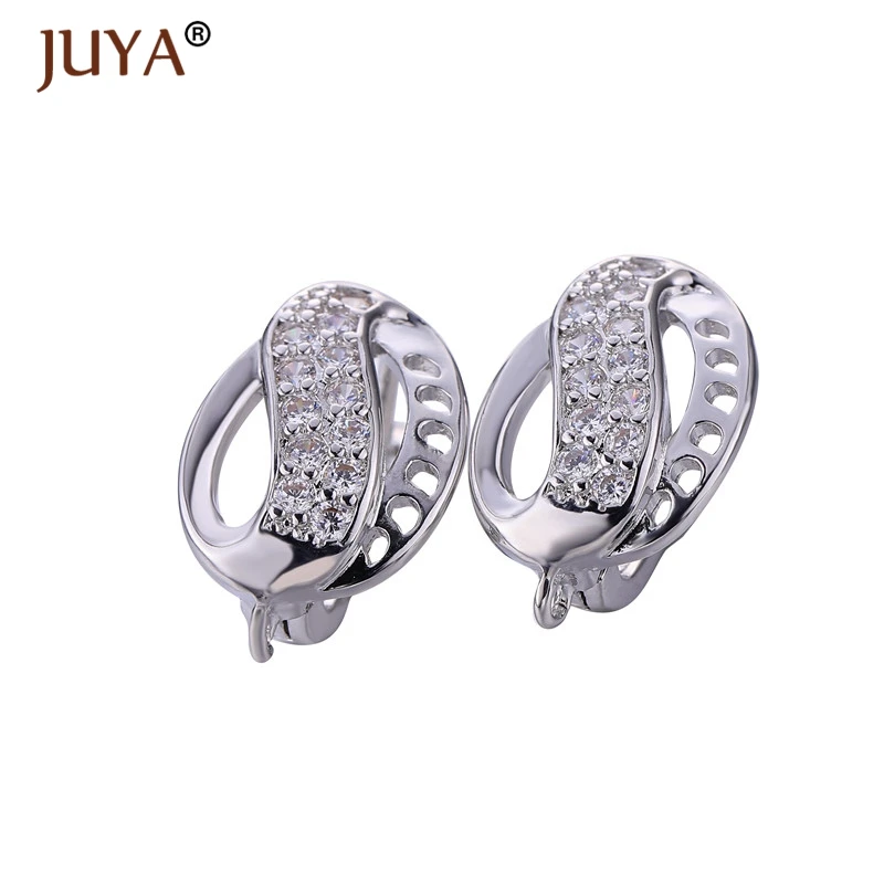 

Juya DIY Fine Jewelry Making Findings Handmade Creative Gold/ Earring Hooks Accessories For Women Luxury Earrings Making
