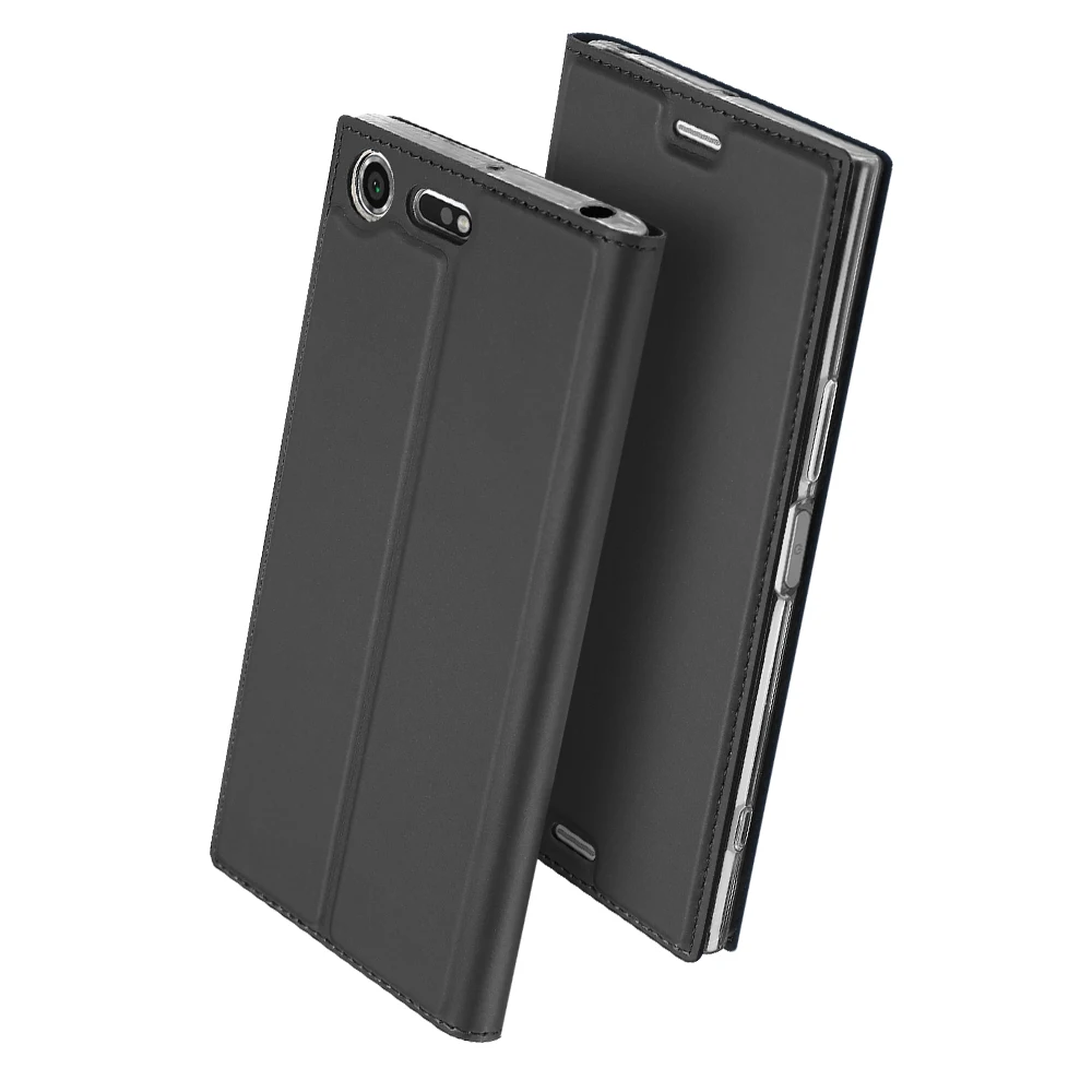 Модный кожаный чехол для Sony Xperia XZ Премиум чехол роскошный Флип держатель для карт подставкой Чехлы TPU для Sony Xperia XZ премиум-класса