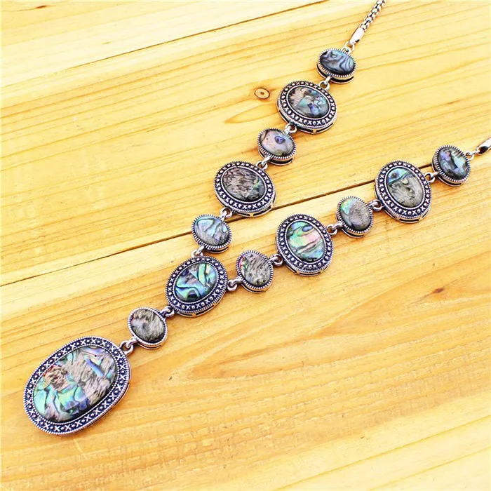 Модное винтажное серебряное ожерелье в виде ракушки Y стиль оптовая продажа N21800 |