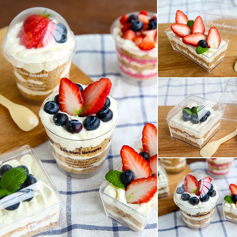 Высококачественная чашка для пудинга Tiramisu экологически чистые нетоксичные