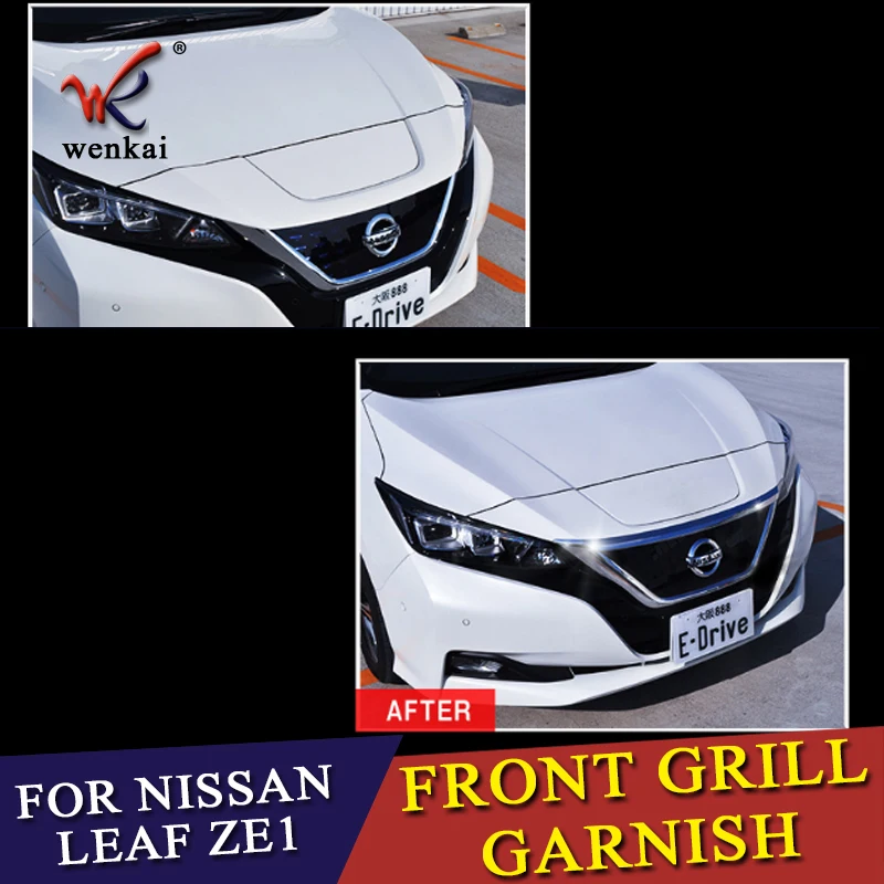 1 шт. декоративная крышка для Nissan Leaf ZE1 2017 2018 2019|Хромирование| |