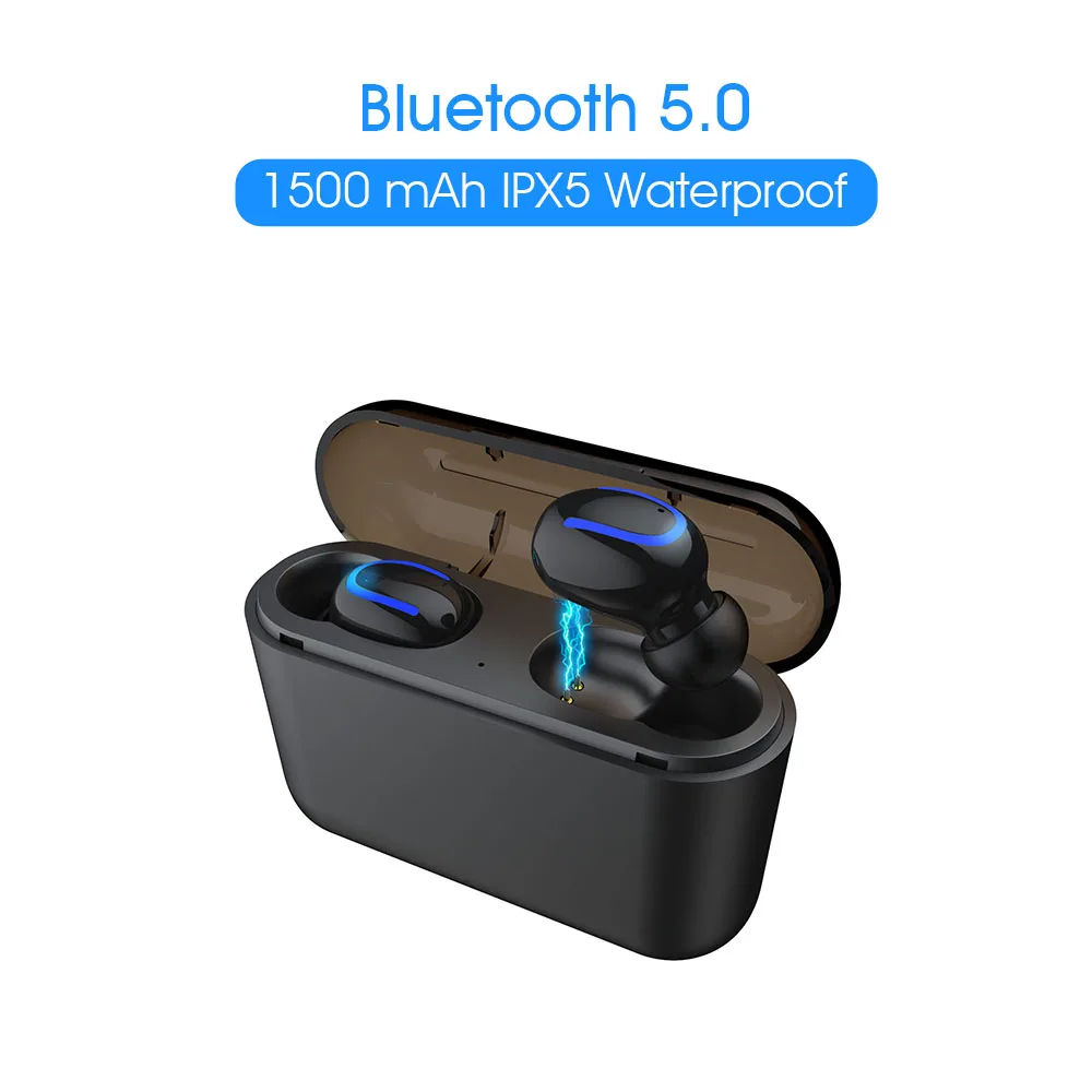 Слог HBQ-Q32 TWS Bluetooth V5.0 наушники настоящие беспроводные стерео наушники Bluetooth гарнитура для телефона слог HBQ-Q32 TWS
