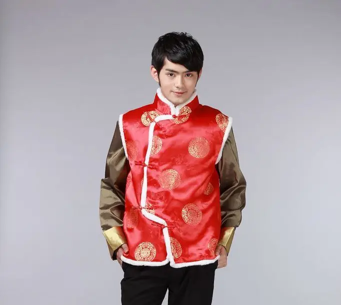 Shanghai Story Ethnic Clothing chinese traditional clothes vests for men jackets 4 color | Тематическая одежда и униформа
