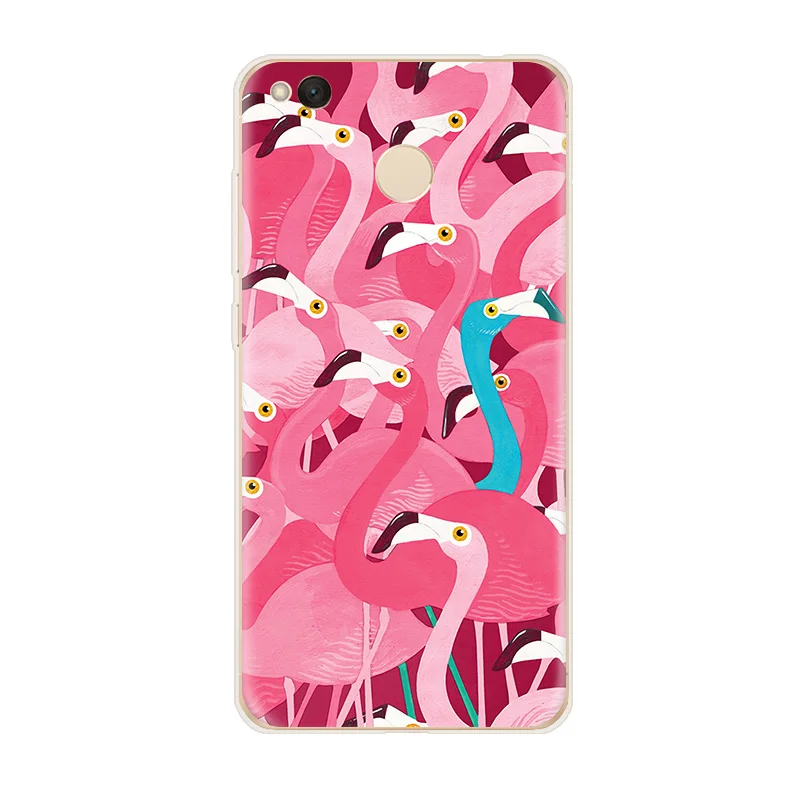Flamingo Phone Case for Xiaomi Redmi Max2 A1 note3 4X 5A xiaomi6 5X Bird animals cute TPU Soft Silicone Protective Back Cover |
