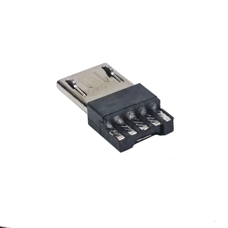 20 шт./лот USB папа 5 Pin разъемы Micro разъем пластиковый корпус Jack Tail Sockect