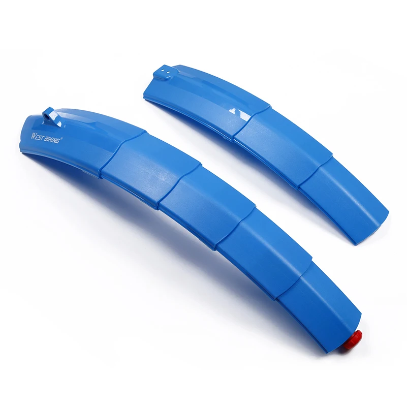 Bike Fender With Light Quick Release Mudguard Portable Bicycle Cycle Telescopic Fenders For Road MTB | Спорт и развлечения