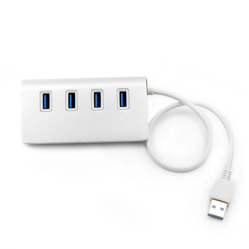 BinFul светодиодный высококачественный алюминий компьютер HUD 4 порта алюминиевый usb