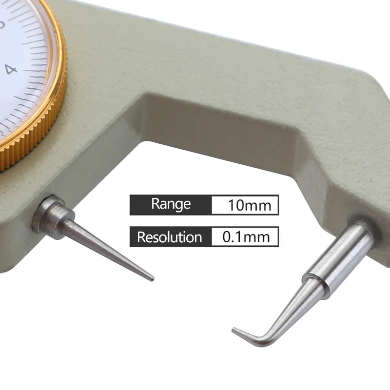 Измеритель толщины циферблата FJS измерительный инструмент с изогнутым