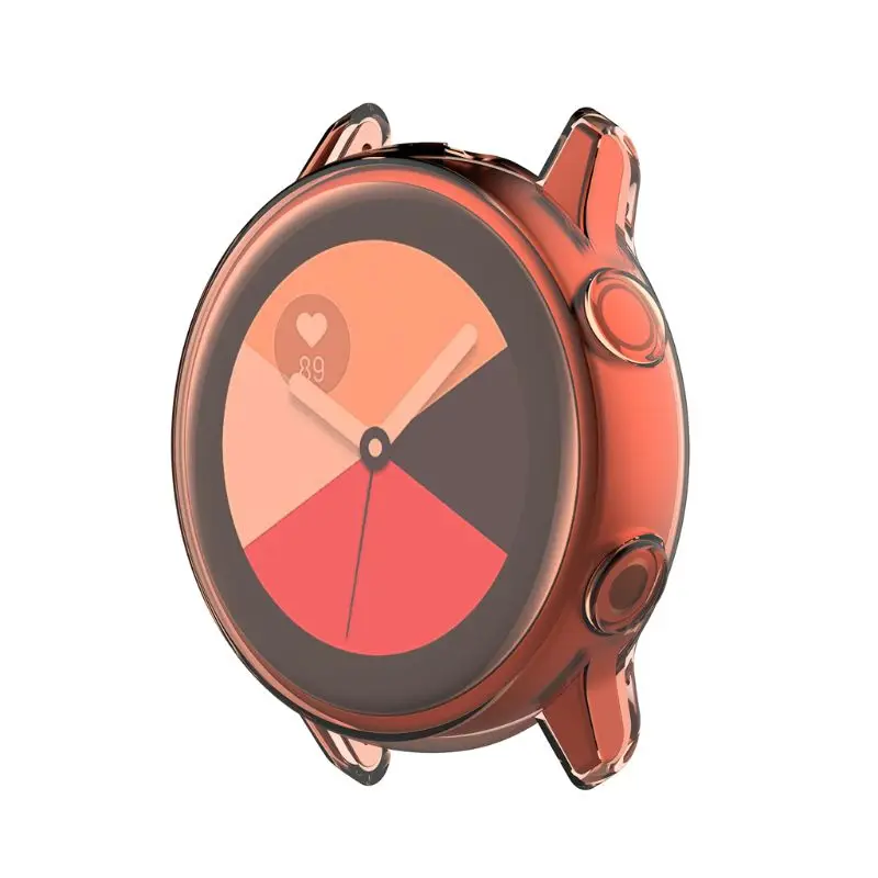 Прозрачный ТПУ мягкий пластиковый чехол анти-падение крышка для samsung Galaxy watch active