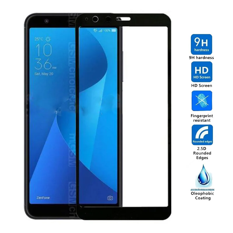Закаленное стекло для Asus Zenfone Max Plus M1 Защита экрана ZB570TL X018D Защитное