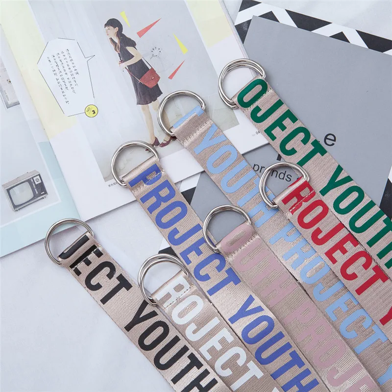 Belts Women Letters Straps Ladies Elegant Womens Waist Belt Simple All-match Female Chic Students Casual Fashion High-quality | Аксессуары