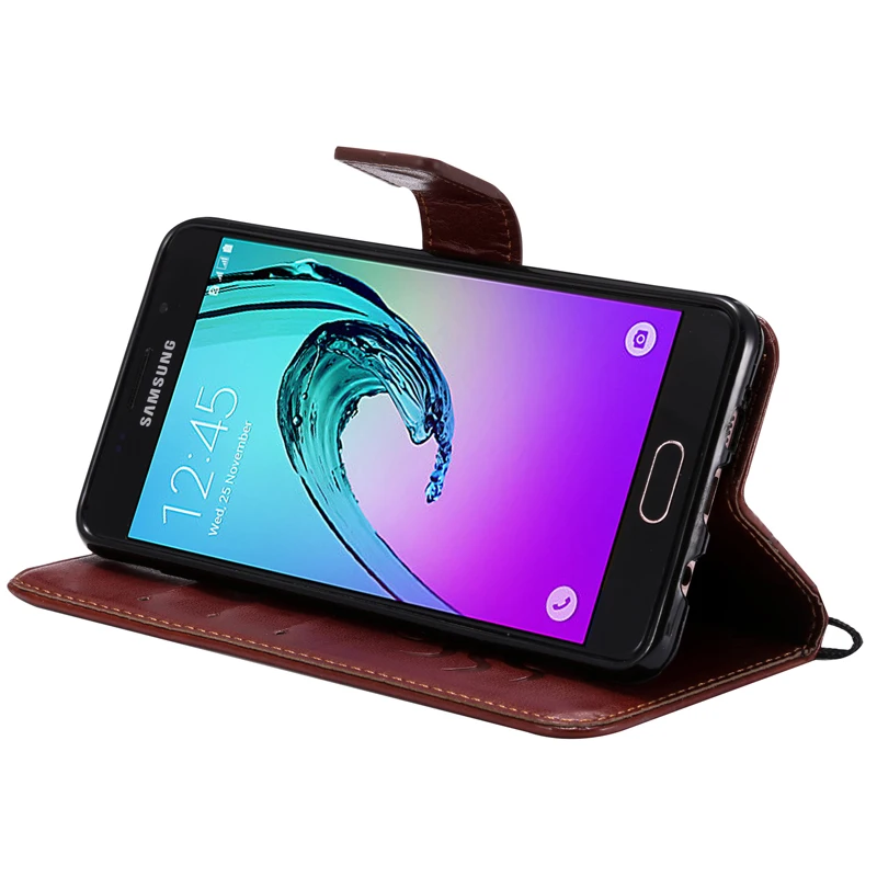 Флип-чехол для Samsung Galaxy A3 2016 A310 A36 кожаный чехол-бампер SM A310F A310S A310I A310Y A310H чехол