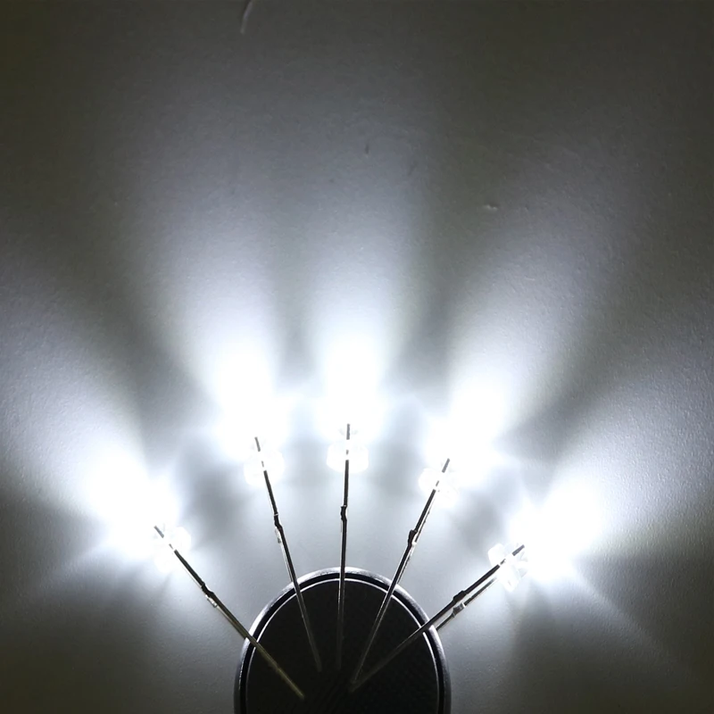 Светодиодный светильник 100 шт. 3 мм|set led|set diyset red |