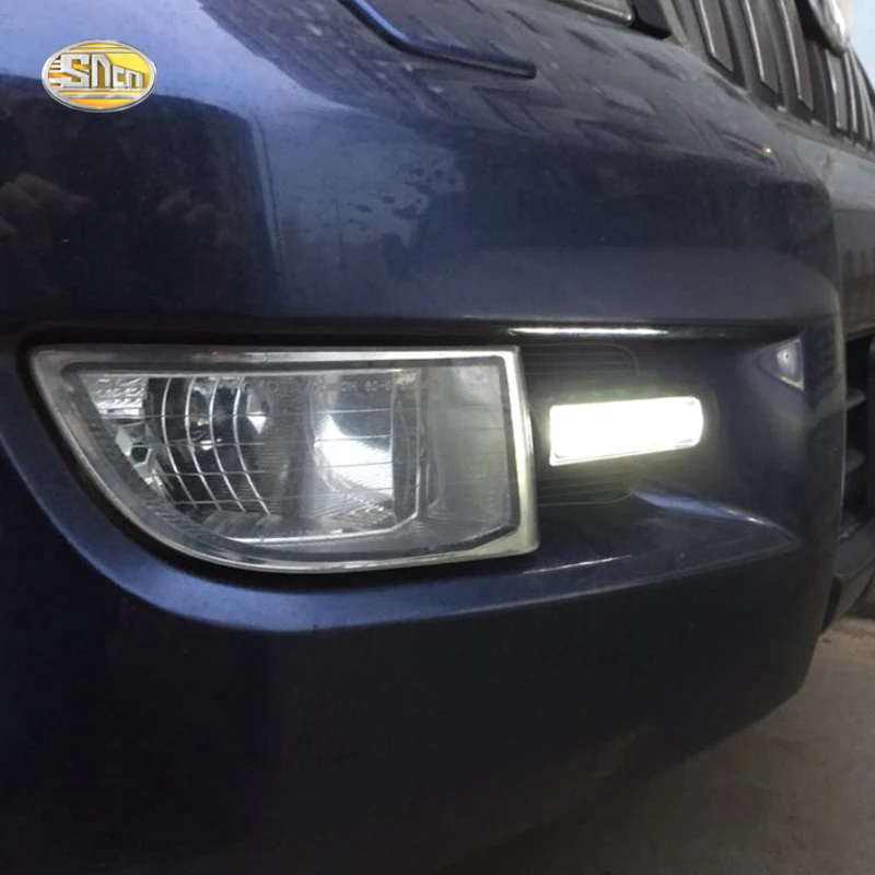 Светодиодсветодиодный дневные ходовые огни SNCN E mark для Toyota Prado 120 FJ120 LC120 2003 2004 2005 2006