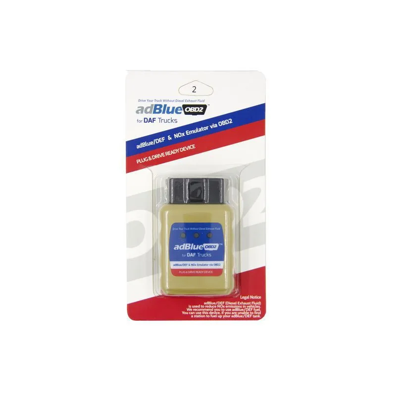 Подключи и играй OBD мочевины симулятор Adblue OBD2 для грузовиков DAF автоматический