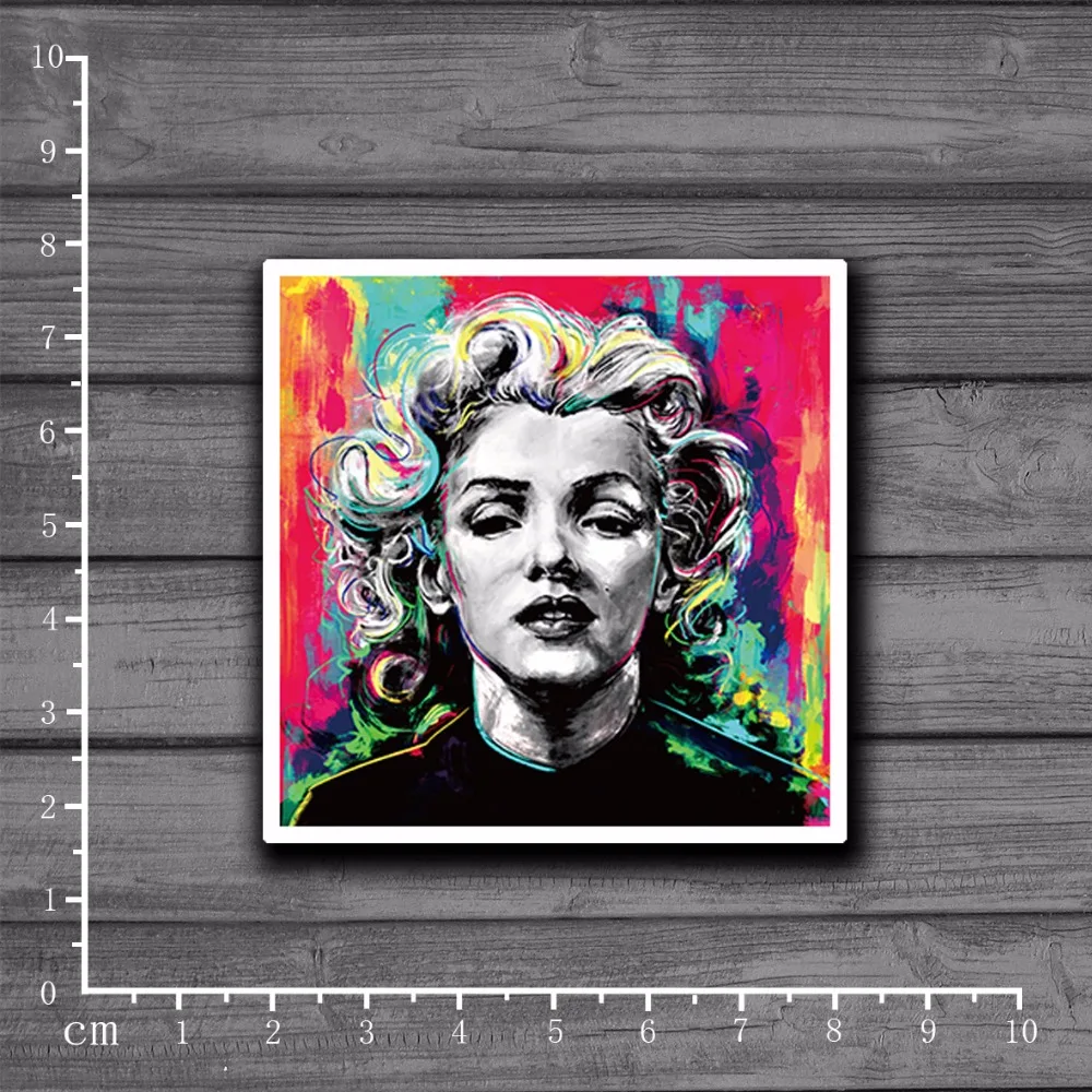 Оригинальные граффити Monroe скрапбукинг наклейка для декора альбома дневника