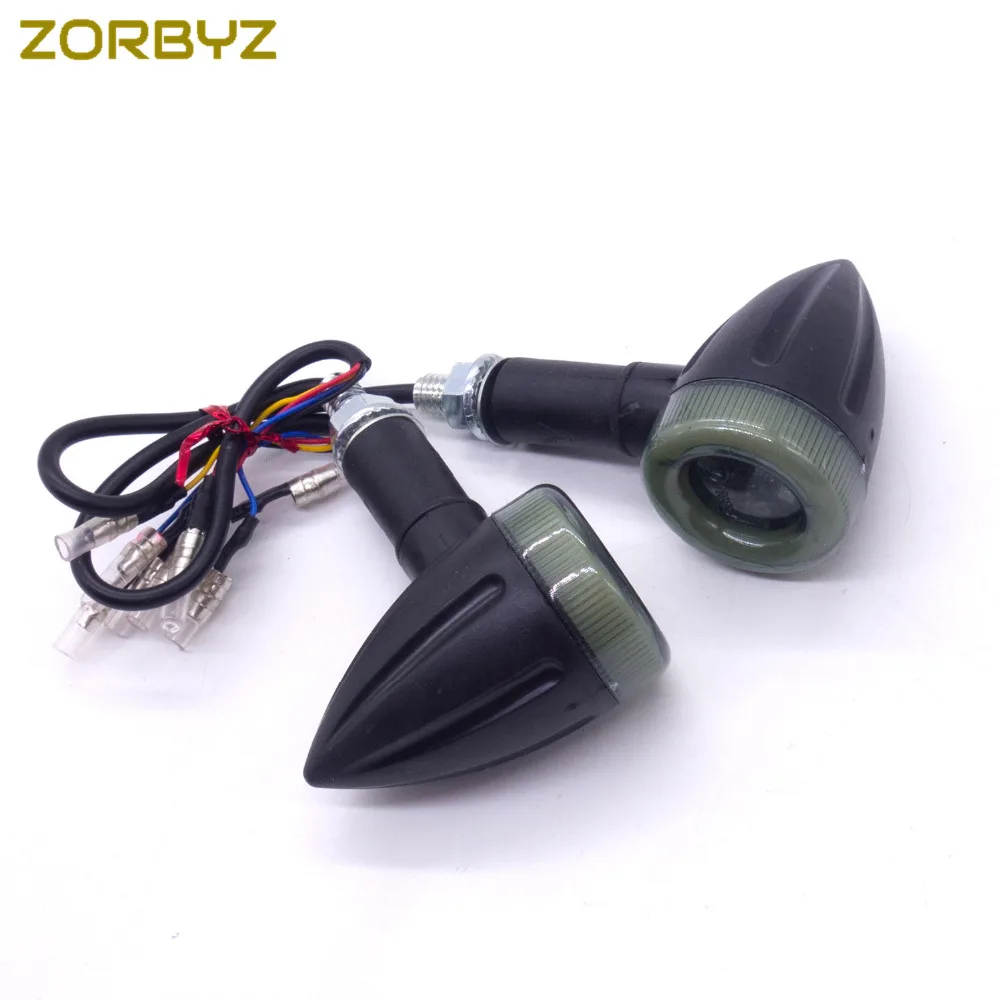 ZORBYZ универсальная Светодиодная лампа янтарного цвета задние указатели поворота